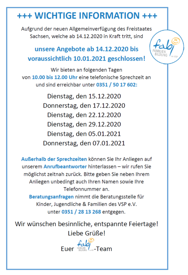 Aktuelle Corona-Regeln